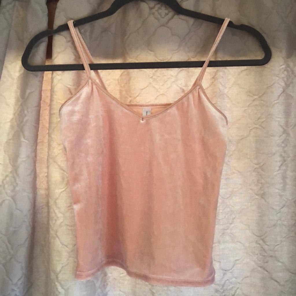 Velvet Crop Top